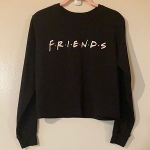 3/$35 FRIENDS cropped tee size medium